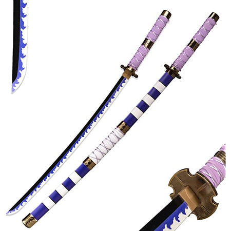 Nidai Kitetsu Sword of Luffy in Just $77 (Japanese Steel is also Available) from One Piece Swords-Type III | Japanese Samurai Sword