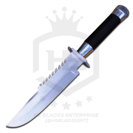 Commando Knife of John Matrix Knife with Sheath from Commando Bowie knife with sheath