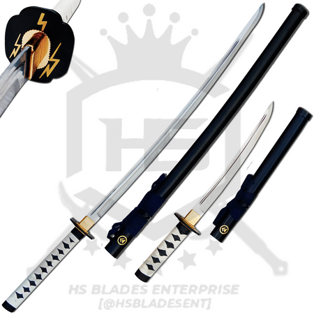 Ghost of Tsushima swords of jin sakai sword with stand for jin sakai katana & sakai tanto with sheath for Clash of Clan Sakai Sword Kit from gaming swords