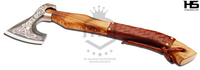 Handmade Axe Valknut Axe Viking Axe Hand Forged Axe Carbon Steel Axe with Sheath for Camping Axe for Hunting Axe Real Axe with Sword with Sheath Viking Sword
