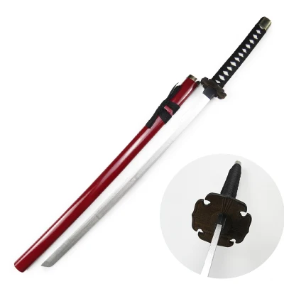 Red Toshiz Sword of Hijikata Toshiz in Just $77 (Full Tang Functional Japanese Steels are also available) from Hakuouki Swords