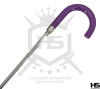 Soul Solid Sword of Brook in Just $77 (Japanese Steel is also Available) from One Piece Swords-Brook Cane Sword Type II | Japanese Samurai Sword