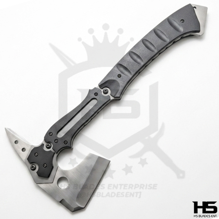 Resident Evil Requeim tactical combat axe of leon kennedy functional tomahawk of leon s kennedy tactical axe of leon kennedy resident evil battle ready tactical hatchet of kennedy from resident evil replica axe for sale