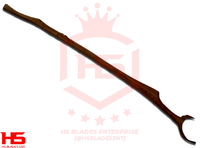 Full Scale Wooden Wisdom Staff of Shifu in $69 from Kung Fu Panda Props