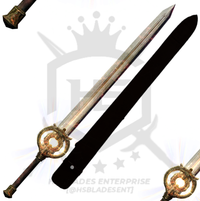 Dawnbreaker Sword of Meridia Skyrim Daedric in Just $88 (Spring Steel & D2 Steel versions are Available) from Skyrim Swords-Brown