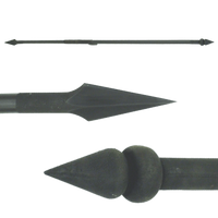 68" Full Scale Spartan Warrior Spear from 300 in $88 (BR Carbon Steel & Damascus Available)
