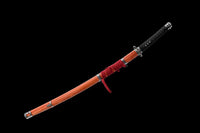Mortal Blade Wolf Sword of Sekiro in Just $88 (Japanese Steel is also Available) from Shadows Die Twice-Wood Black | Japanese Samurai Sword