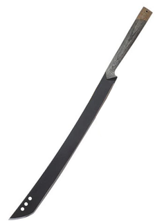 28" Yoshimi II Bushcraft & Camping Machete (D2 Steel, Spring Steel are available) with Custom Blade Material Variations-Bushcraft Machete