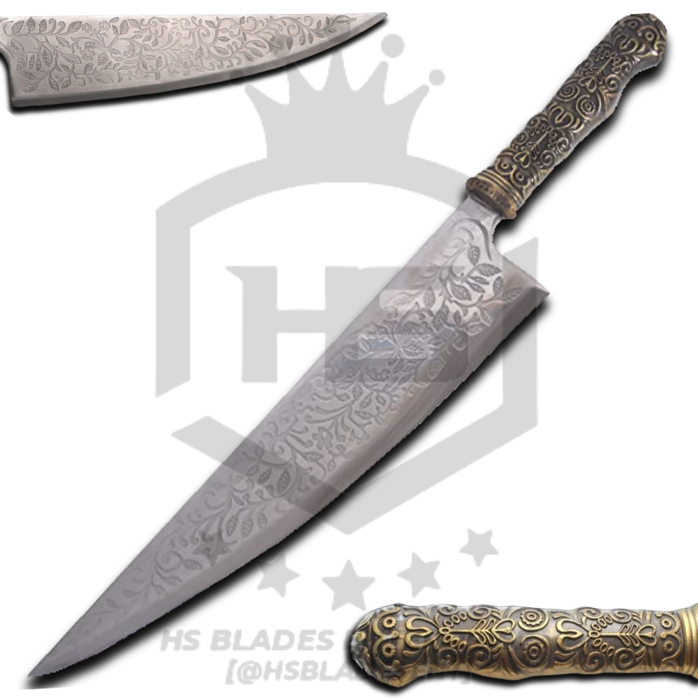 Vorpal Blade Knife of Alice in 69 (Spring Steel & D2 Steel also