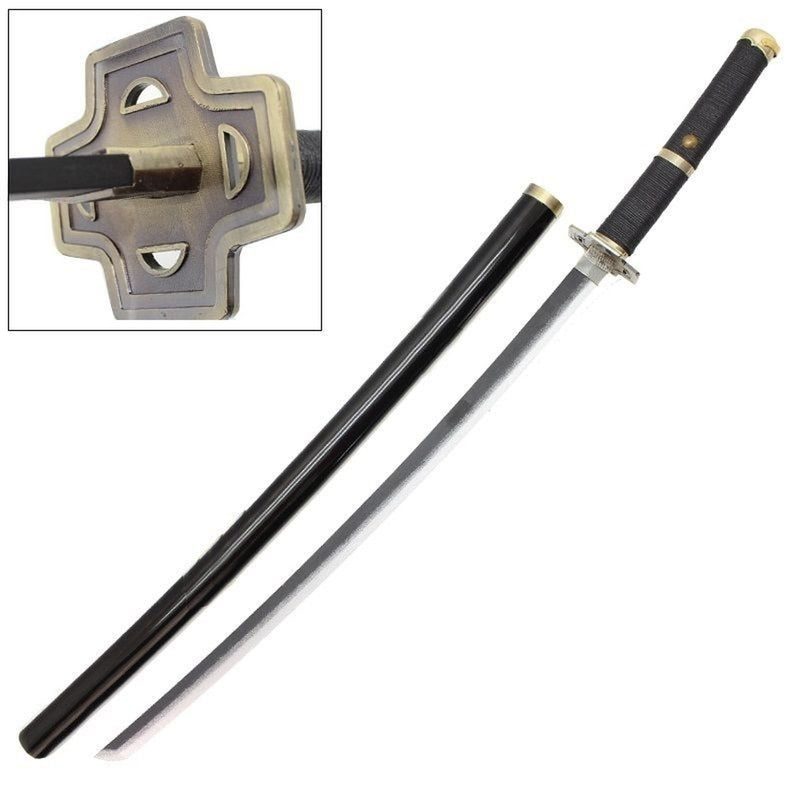 One Piece Roronoa Zoro Yubashiri Katana Sword in Just $88 (Japanese Steel is also Available)-Black