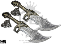 god of war knives kratos knives kratos axe god of war axe blades of chaos with sheath functional kratos knives functional kratos axe functional blades of chaos functional god of war knives functional god of war axe thor hammer god of war sword kratos sword