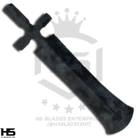 32" Demon Destroyer Sword of Asta in $99 (BR Spring Steel & Japanese Steel are also available) from Black Clover Swords-Type II