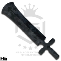 32" Demon Destroyer Sword of Asta in $99 (BR Spring Steel & Japanese Steel are also available) from Black Clover Swords-Type II