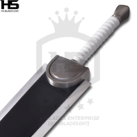 45" Dragon Slayer Sword of Guts in $99 (BR D2 & Japanese Steel are also available) from The Berserker Swords