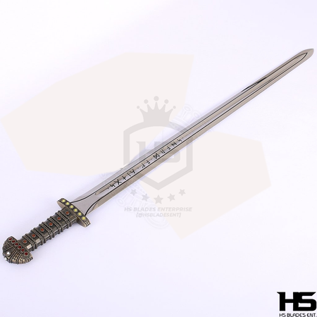39" Full Tang Viking King Sword (Spring Steel & D2 Steel are available) of Ragnar & Bjorn Ironside from The Vikings-Functional Viking Sword