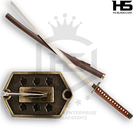 Tobiume Katana Sword of Momo Hinamori in just $77 (Battle Ready Japanese Steel & Damascus Versions are also available) from The Bleach-Brown | Bleach Katana