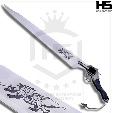 Functional Gunblade OG Sword of Squall Leonhart from Final Fantasy | Squall Sword | Gunblade Sword | Final Fantasy Sword