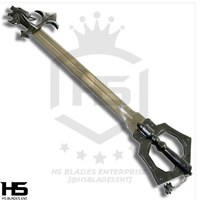 Sleeping Lion Keyblade Sword of Leon in Just $77 (Battle Ready Spring Steel, Damascus & D2 Steel Versions are also Available) Given to Riku from Kingdom Hearts-Kingdom Heart Replica Swords