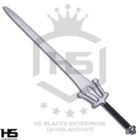 45" He Man Power Sword in $88 (BR D2 & Japanese Steel are also available) from The Masters of The Universe