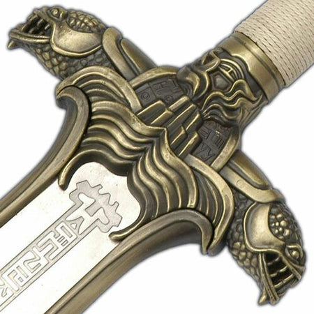 White Atlantean Sword Conan in just $99 (Spring Steel & D2 Steel Available) from Conan The Barbarian | Conan Sword | Barbarian Sword-White Cord