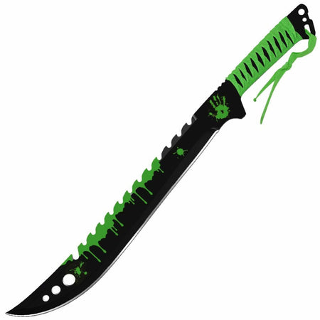 25" Hai Bushcraft & Camping Machete (D2 Steel, Spring Steel are available) with Custom Blade Material Variations-Bushcraft Machete