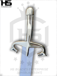 Turkish Sword of Osman Ghazi Bey (Sultan Osman I of The Ottoman Empire) with Sheath from Kurulus Osman (Battle Ready Spring Steel & D2 Steel Versions Available)-Gold Type IV