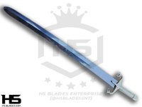 Turkish Sword of Osman Ghazi Bey (Sultan Osman I of The Ottoman Empire) with Sheath from Kurulus Osman (Battle Ready Spring Steel & D2 Steel Versions Available)-Gold Type IV