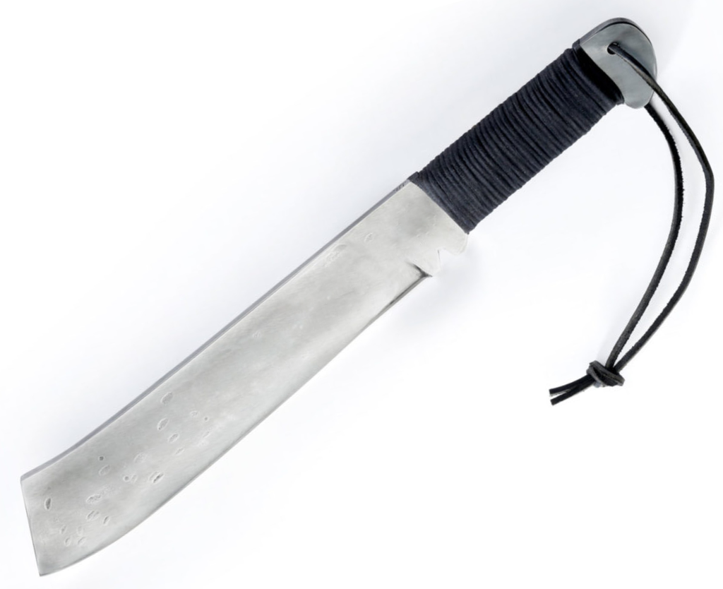 Rambo First Blood IV Machete Bushcraft Machete (D2 Steel, Spring