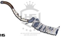 45" Saw Cleaver Sword of Hunter in Just $121 (Spring Steel & D2 Steel versions are Available) from Bloodborne Swords-Bloodborne Props