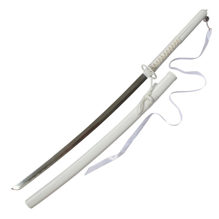 Sode no Shirayuki Rukia Katana in $77 (Japanese Steel Available) Zanpakuto Spirit from Bleach-W | Bleach Katana | Zanpakuto Katana | Rukia Kuchiki