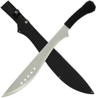 24" Book of Eli Bushcraft & Camping Machete with Custom Blade Material Variations