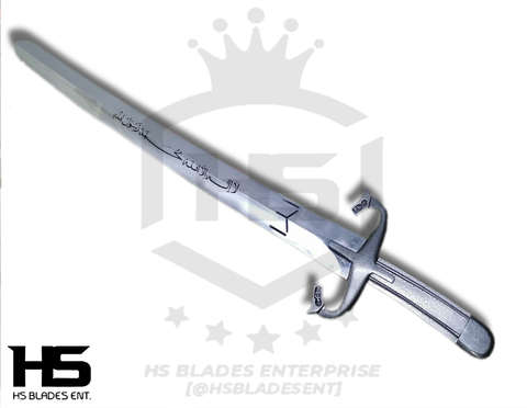 Turkish Sword of Osman Ghazi Bey (Sultan Osman I of The Ottoman Empire) with Sheath from Kurulus Osman (Battle Ready Spring Steel & D2 Steel Versions Available)-Black Type I