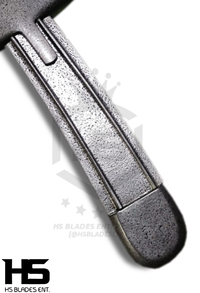 Turkish Sword of Osman Ghazi Bey (Sultan Osman I of The Ottoman Empire) with Sheath from Kurulus Osman (Battle Ready Spring Steel & D2 Steel Versions Available)-Black Type I