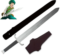Midoriya Sword in $77 (Spring Steel & D2 Steel versions are Available) of Midoriya Izuku from My Hero Academia