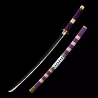 Nidai Kitetsu Sword of Zorro in Just $77 (Japanese Steel is also Available) from One Piece Swords-Purple | Japanese Samurai Sword