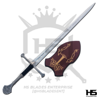 45" New Narsil Sword of King Aragorn in Just $88 (Spring Steel & D2 Steel versions are Available) from Lord of The Rings Swords-LOTR Swords