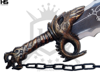 Kratos' Chaos Blades knives come in various levels and various constrction styles, each following tradition as in God of War
