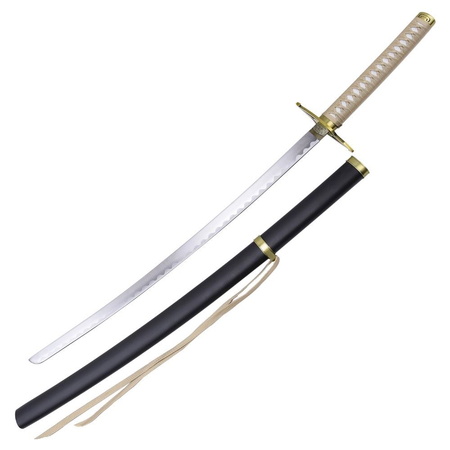 Ulquiorra Sword of Ulquiorra Cifer in $77 (Japanese Steel Available) Zanpakuto from Bleach Swords-Type IV | Bleach Katana | Zanpakuto Katana