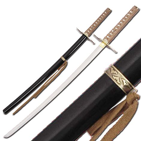 Bleach Ulquiorra Sword of Ulquiorra Cifer in $77 (Japanese Steel Available) Zanpakuto from Bleach Swords-Type II | Bleach Katana | Zanpakuto Katana