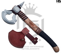 Assassin Tomahawk Axe in Just $69 with Leather Sheath from Assassin Creed Axe (Polish)-Functional Axe