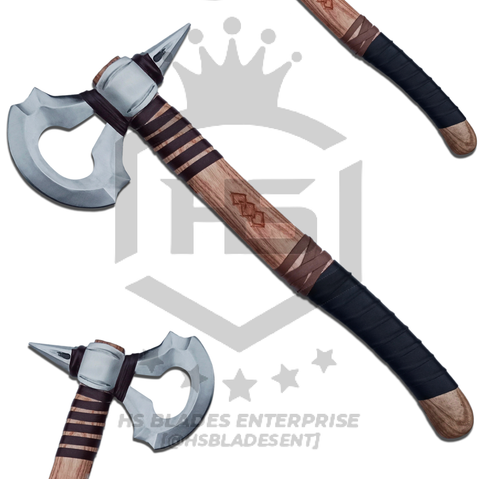 Assassin Tomahawk Axe in Just $69 with Leather Sheath from Assassin Creed Axe (Polish)-Functional Axe