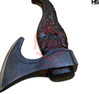 The Dragon Slayer: Hand Forged Viking Axe with Leather Sheath & Wooden Box in Just $59-Functional Viking Axe