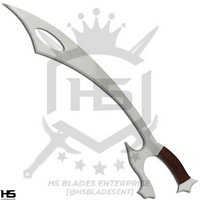 24" Klingon Kur'leth Knife in Just $77 (Battle Ready Spring Steel & D2 Steel Available) of Klingons from Star Trek-Star Trek Swords