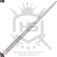 glamdring sword's fullered blade is well balanced, tempered and heat treated blade.