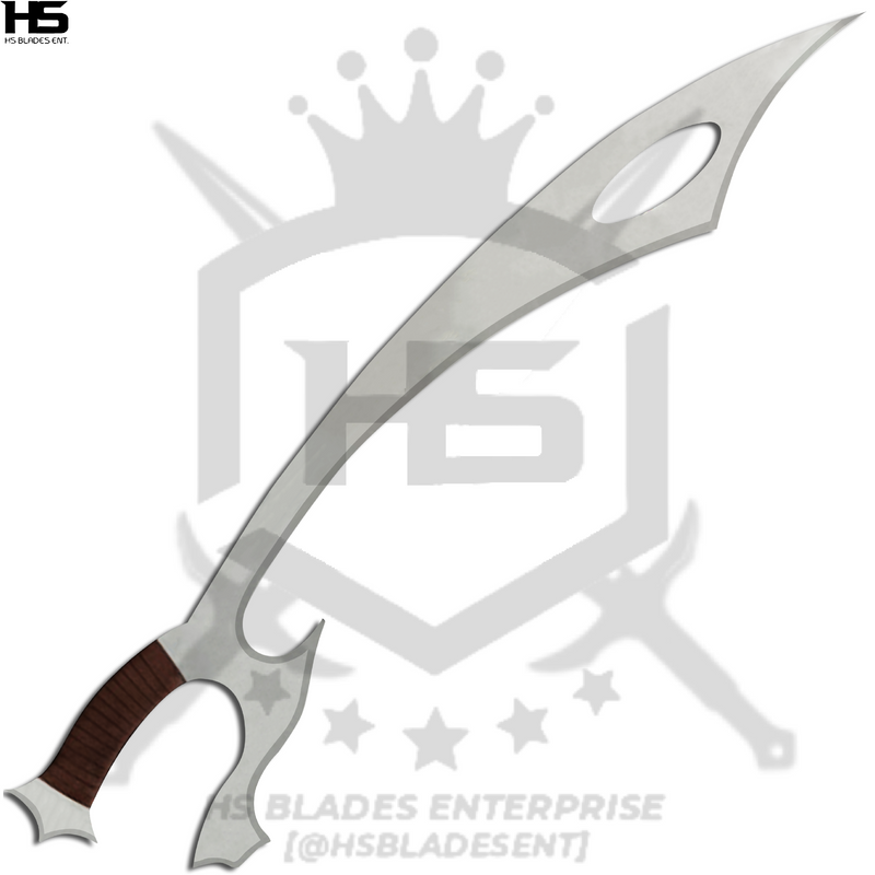 24" Klingon Kur'leth Knife in Just $77 (Battle Ready Spring Steel & D2 Steel Available) of Klingons from Star Trek-Star Trek Swords