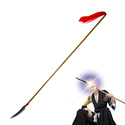 Bleach Ryumon Hōzukimaru Spear of Ikkaku Madarame Bankai in $77 (Japanese Steel Available) Zanpakuto from Bleach Swords | Bleach Katana | Zanpakuto Katana