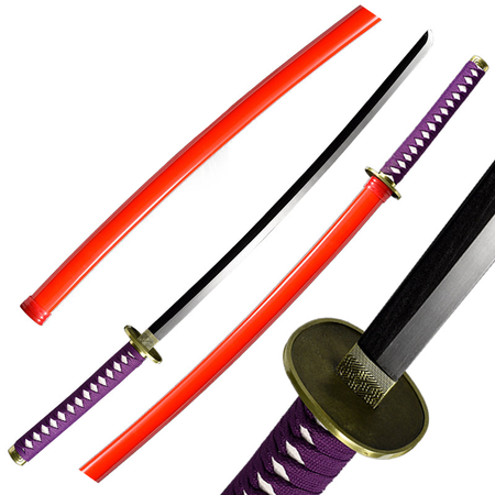 Bleach Ryujin Jakka Sword of Genryusai Shigekuni Yamamoto in $77 (Japanese Steel Available) Zanpakuto from Bleach Swords-True Version | Bleach Katana | Zanpakuto Katana