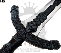 45" Bloodborne Holy Blade Sword of Ludwig in Just $88 (Spring Steel & D2 Steel versions are Available) from Bloodborne Swords (Black Ed)-Bloodborne Props