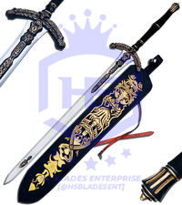 45" Bloodborne Holy Blade Sword of Ludwig in Just $88 (Spring Steel & D2 Steel versions are Available) from Bloodborne Swords (Gold Ed)-Bloodborne Props