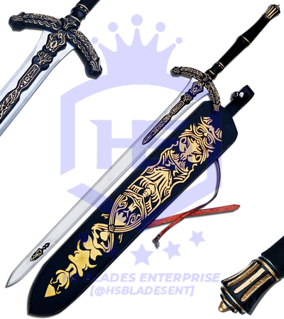 45" Bloodborne Holy Blade Sword of Ludwig in Just $88 (Spring Steel & D2 Steel versions are Available) from Bloodborne Swords (Gold Ed)-Bloodborne Props